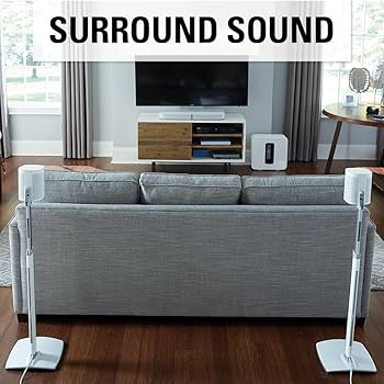 スピーカー・ウーファー SANUS Adjustable Height Speaker Stands Amazon.com: SANUS Adjustable Height Wireless Speaker Stands